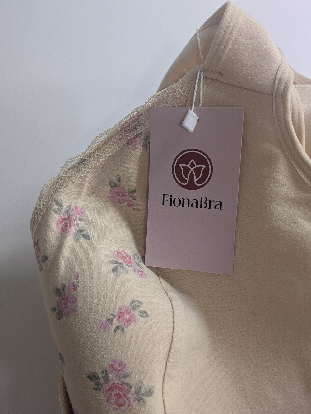 Fiona Bra - Comfortable & Convenient Front Wrap Closure Bra for Seniors XL Roses - Picture 12 of 12